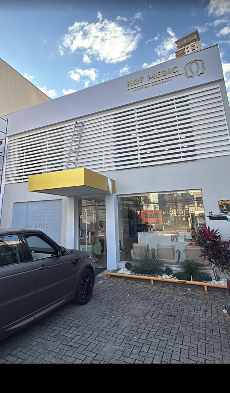 Fachada da clínica em Goiânia